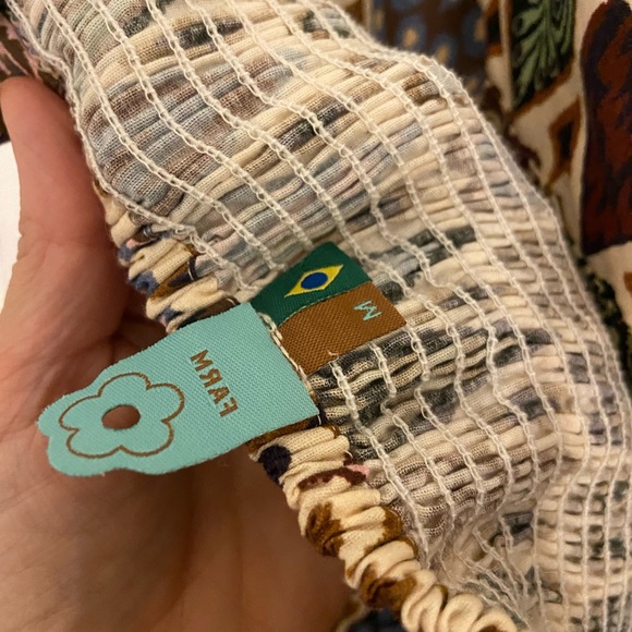 Farm Rio Dress Heart Patterned Multicolor Dress - Picture 5 of 5